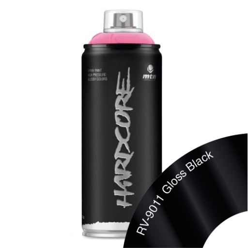 Montana Hardcore GRAFFITI SPRAY 400 ml Lesk Biely biely lesk