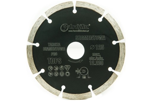 DIAMANTOVÝ DISK na betón, klinker, 115 mm
