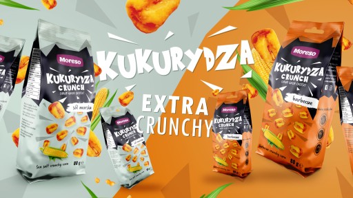 Pražená kukurica s morskou soľou 600g - MORESO