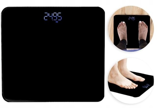 KÚPEĽŇOVÁ VÁHA ELEKTRONICKÁ SKLENENÁ VÁHA PRECIZNÁ LCD 180 KG BATÉRIE