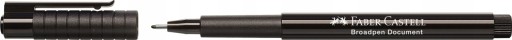 FABER CASTELL Broadpen jemná linka 0,8 mm čierna