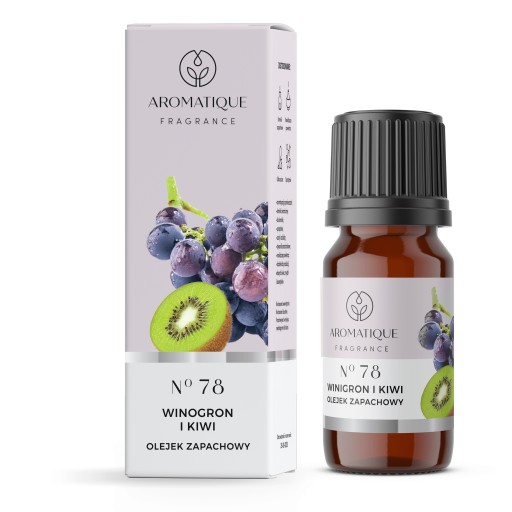FRANCE OIL AROMATIQUE vonné oleje 12ml č. 78 Hrozno a kiwi