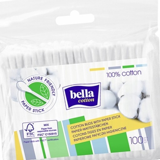 BELLA Vatové tyčinky 100 ks.