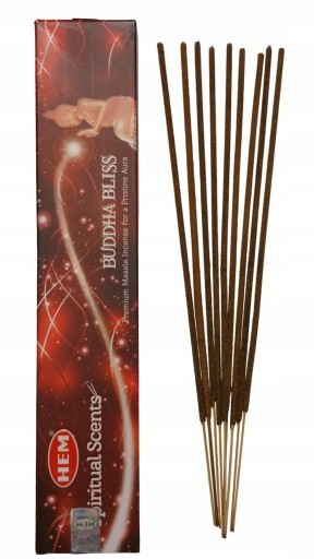 INDICKÉ PEĽOVÉ VONNÉ TYČINKY DUCHOVNÉ VÔNE BUDDHA BLISS 15 g KADIDLO