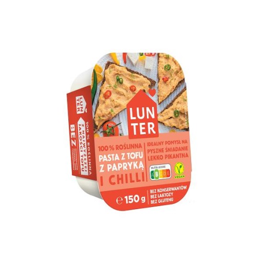 Tofu pasta s korením a chilli 150g Lunter