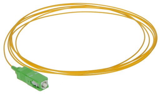 SINGLE-MODE PIGTAIL - SC-APC ZÁSTRČKA PIG-SC-APC