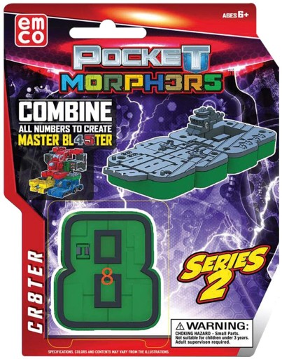VRECKOVÉ MORPHERS S2 Jednociferná transformácia 0-9