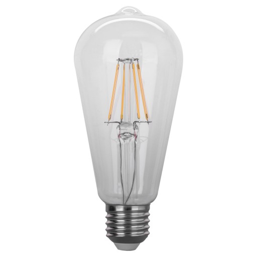 E27 LED FILAMENT EDISON RETRO DEKORATÍVNA 6W žiarovka