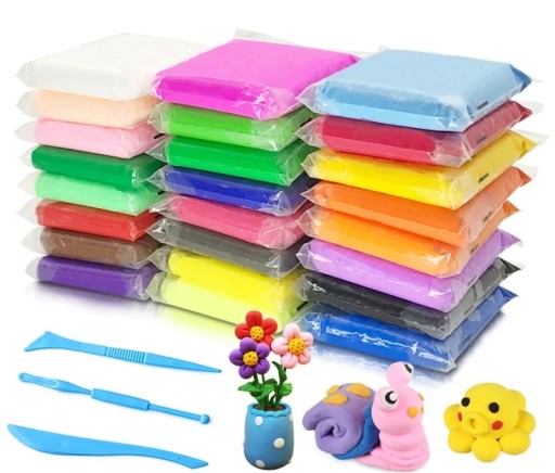PLASTICINE SENSO FOAM POLYMER CLAY 12 KS
