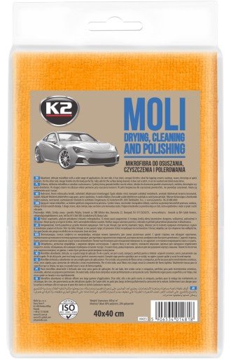 MICROFIBER K2 MOLI UTERÁK NA SUŠENIE DO AUTO XL