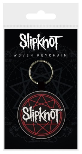 Logo Slipknot - Tkaná kľúčenka