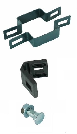 MEDZIPROSTREDNÁ SVORKA 60X60 FI 5 GRAPHITE 81.021.02.5