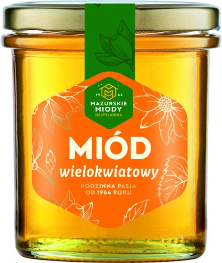 Mazurský med Multikvetový med 400g