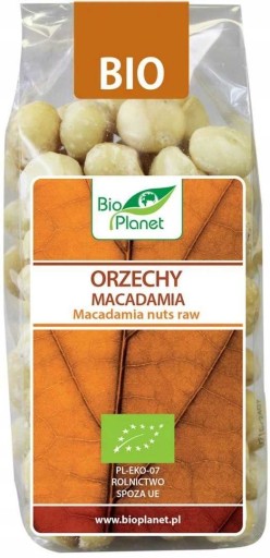 BIO MAKADAMIOVÉ ORECHY 200 g BIO PLANET