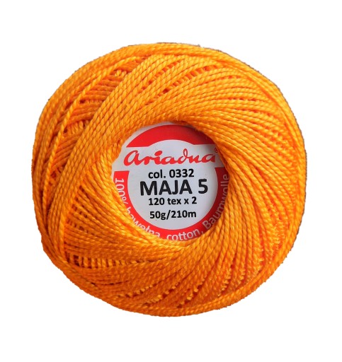 Cordonek MAJA 5 ariadna 210m - 332 oranž