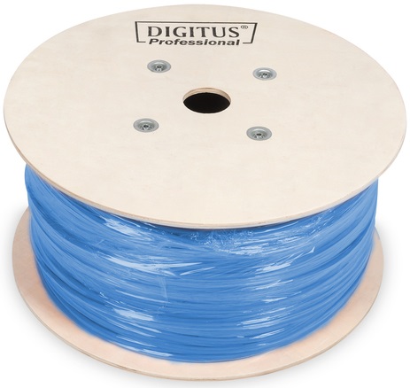DIGITUS U/UTP kat. kábel 6A krútený pár na meter