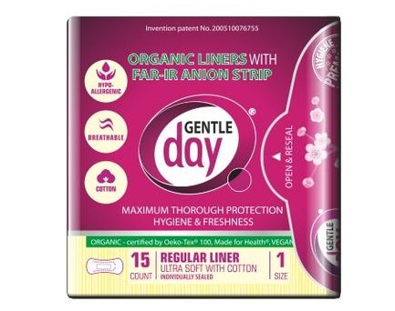 Gentle Day slipové vložky Anion strip x15