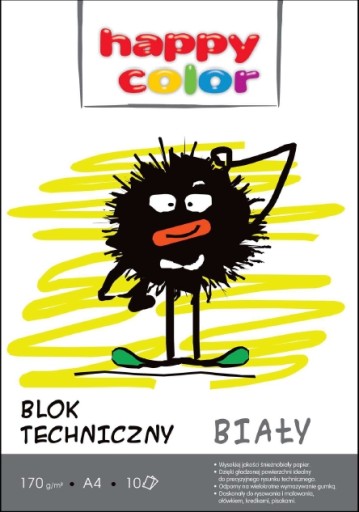 Technický blok A4/10 - biely (HA 3550 2030-0)