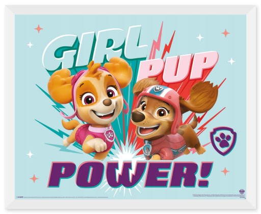 Plagát Paw Patrol Girl Power 50x40 cm pre deti