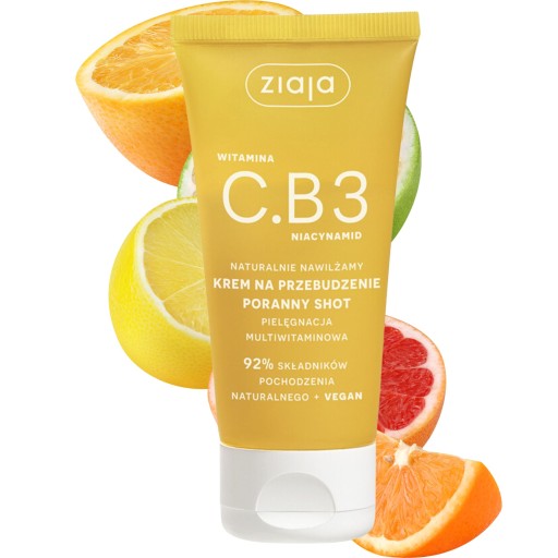 Ziaja Vitamín C.B3 Niacinamid Krém na ranné prebudenie 50 ml