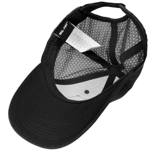 Čiapka Mil-Tec Net Baseball, čierna
