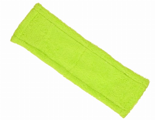 NÁHRADNÁ VLOŽKA MOPU Z MIKROVLÁKNA, PLOCHÁ TG ZELENÁ