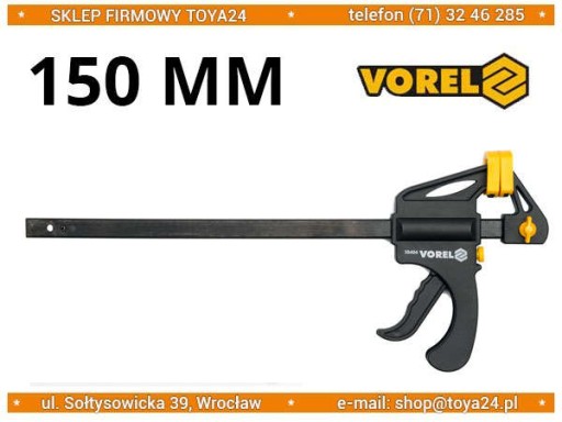 AUTOMATICKÁ RÝCHLO-UPÍNKA TEPLOVÁ SVORKA 150mm