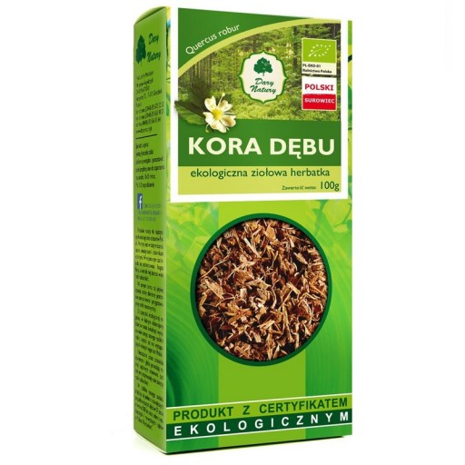 DUBOVÁ KÔRA DARY NATURY (Quercus robur) ECO 100g