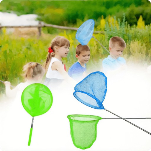 TELESKOPICKÁ KRAJINA PRE DETI SAHIDO KID LAPAČ 20 RE RYBY MOTÝLE BAZÉN