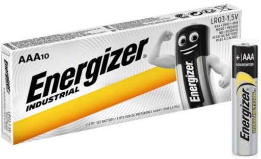 ENERGIZER INDUSTRIAL LR03 batéria 10ks AAA