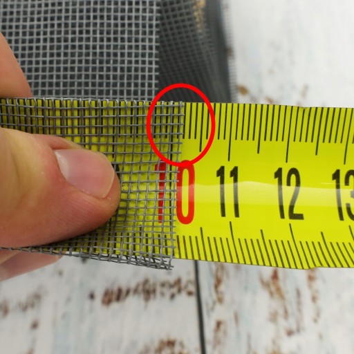 ŠEDÁ sieť na meter 2,0 m x 1 m vláknitá SIEŤ PROTI KOMÁROM