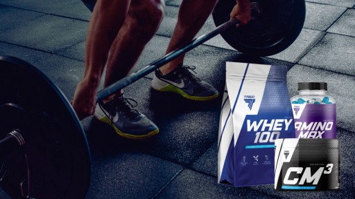 Trec Protein Bar 49 g arašidový karamel