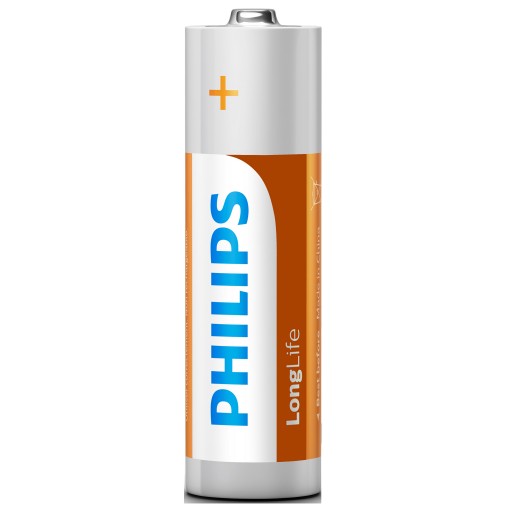 PHILIPS R6 AA LongLife zásobník na batérie 4 ks
