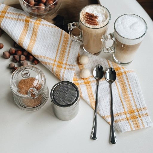 3 DLHÉ LATTÉ LYŽICE, dezerty, strieborné lyžice