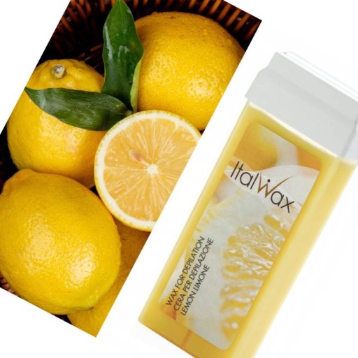 ItalWax depilácia WAX ON ROLL LEMON na depiláciu 100 ml