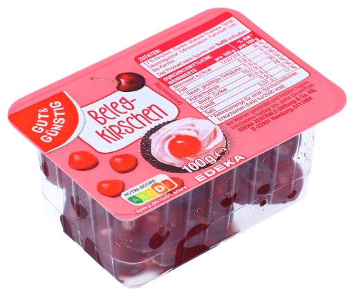Kandizované čerešne na pečenie koláčov a koláčikov Edeka 100g DE