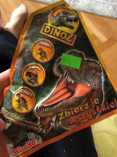 DINOSAURY VO VRECKÁCH DINOZ SIMBA DINOSAUR
