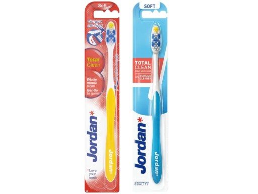 Jemná zubná kefka Jordan Total Clean