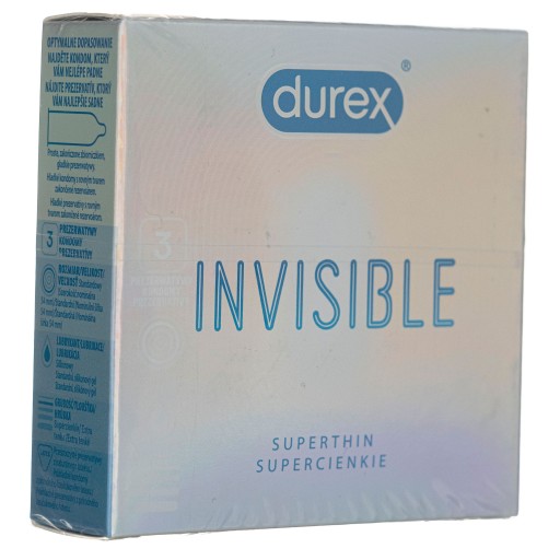 Tenké kondómy Durex Maximálne pocity 3x