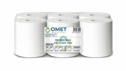 ČISTENIE PAPIEROVÝCH Utierok 100% CELULÓZA 2W 120m