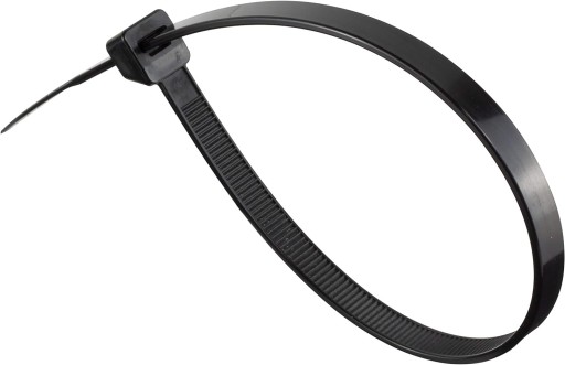 KABELOVÉ VIAZAČKY Zipsové VIAZAČKY ČIERNA 4,8x300mm