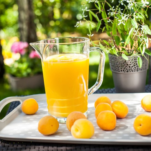 SKLENENÝ džbán KARAFA NA VODU LIMONÁDA NA VODNÉ NÁPOJE 1,23L