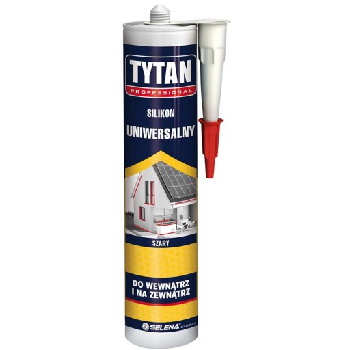 Univerzálny silikón Tytan Professional sivý 280 ml