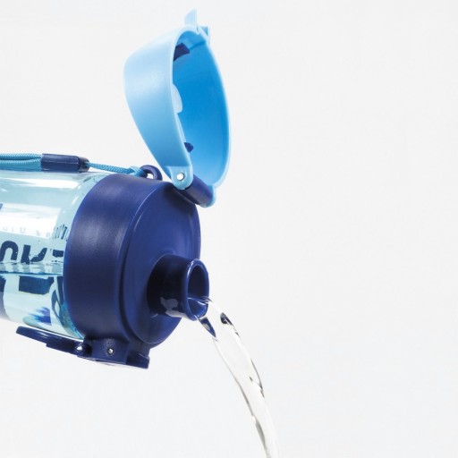 Tritanová fľaša na vodu MODRÁ 400ml BPA FREE BackUP