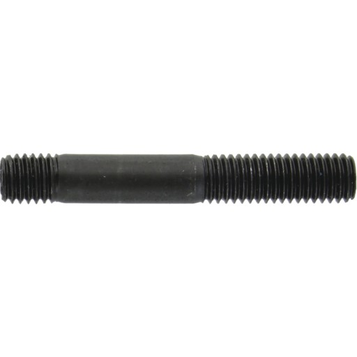Čierna obojstranná skrutka M8x45 triedy 8,8 DIN 939