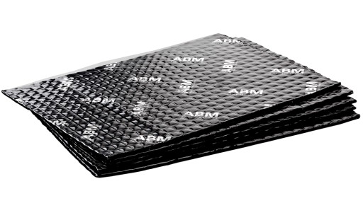 ABM Extreme zvukotesná rohož, alu-butyl, PREMIUM Class 2,5mm 20x25cm