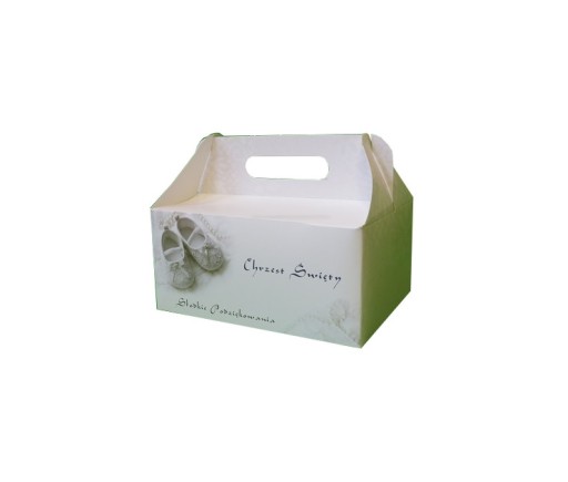 BOX NA KRST SVÄTÝ KRST 19x14x9cm ČERVENÝ PLAST
