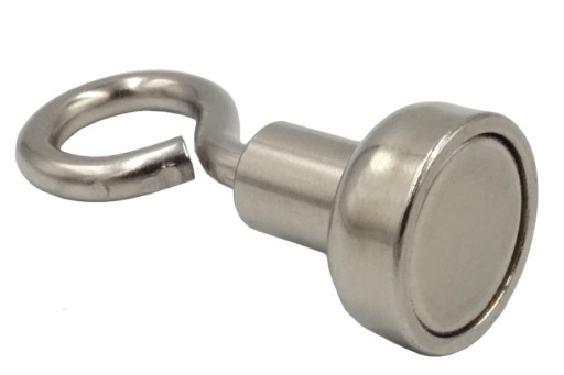 Neodymový magnet 12x5 mm 2,5kg s držiakom EAR