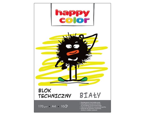 TECHNICKÝ BLOK A4 BIELY 170g ŠKOLSKÝ 10 LISTOVÝ ARCH
