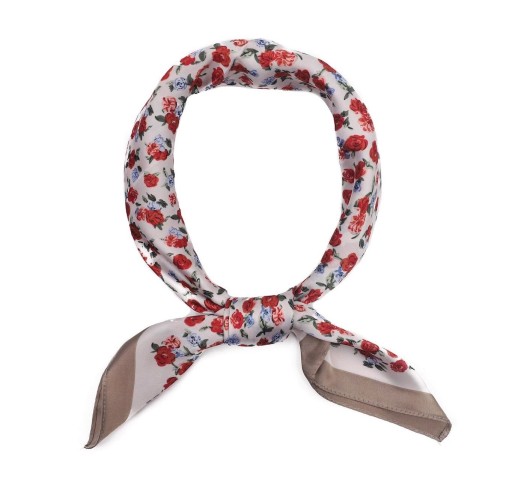 GAWROSZKA BANDANA MALÝ ŠÁL s kvetmi